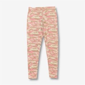 NWT Serra Ladies Super Soft Leggings High Rise Pink Camouflage Size Large